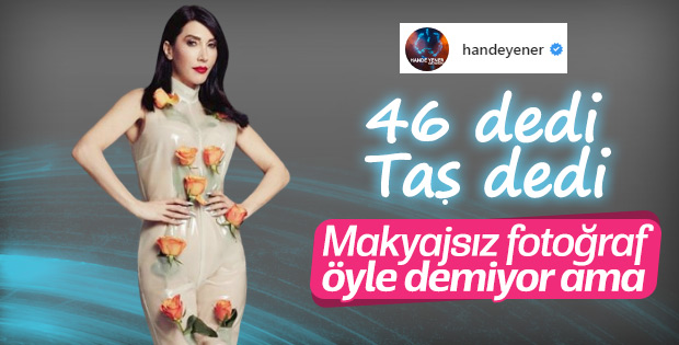 Hande Yener: 36 bedenim taş gibiyim