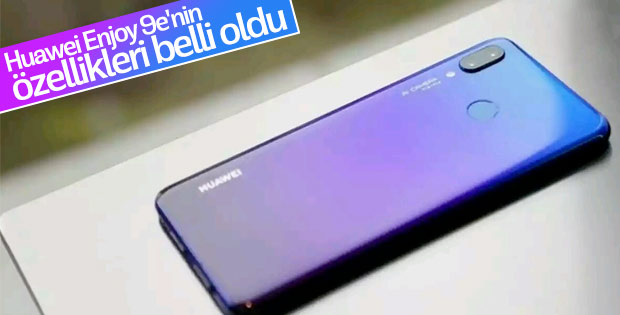 Huawei Enjoy 9e'nin özellikleri belli oldu