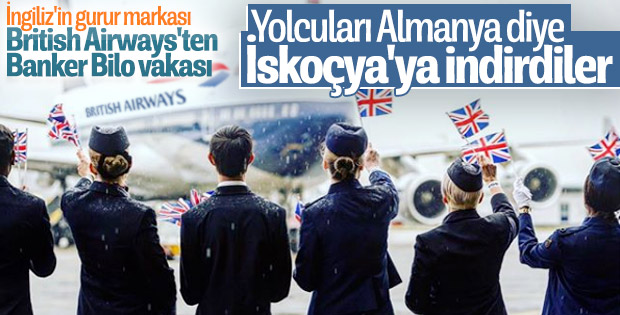British Airways yanlış şehre iniş gerçekleştirdi