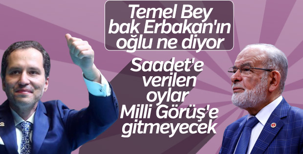 Yeniden Refah Partisi 31 Mart için tarafını belli etti