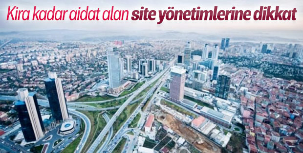 Kira kadar aidat ödemeyin