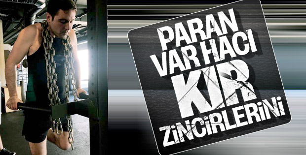 Hacı Sabancı'yı zincire vurdular