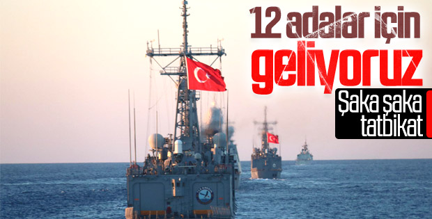 Deniz Kuvvetleri'nden Doğu Akdeniz'de tatbikat