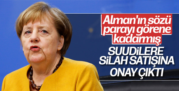 Almanya'dan Suudi Arabistan'a silah satışına onay