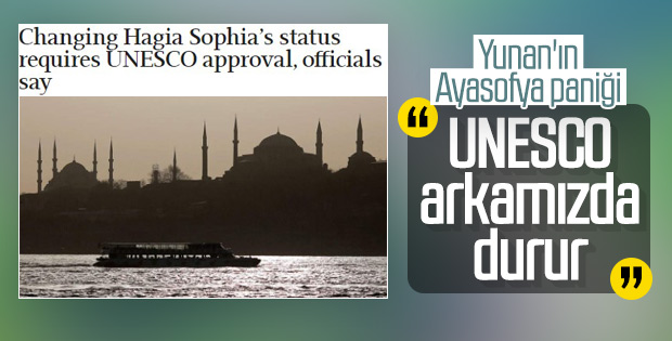 Yunanistan'da Ayasofya endişesi
