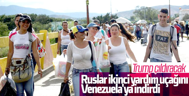 Rusya Venezuela'ya yeni yardım gönderdi