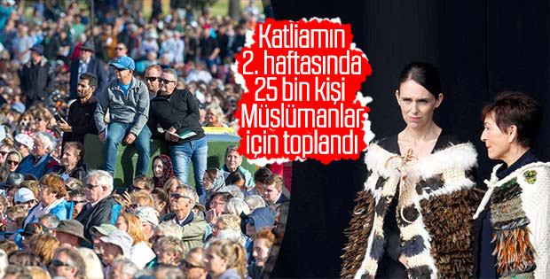 Yeni Zelandalılar terör kurbanlarını unutmadı