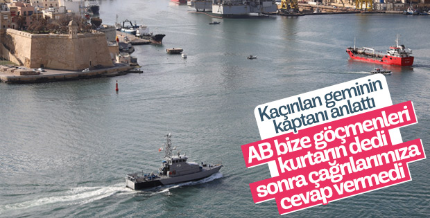 Kaçırılan geminin Türk kaptanı olayı anlattı
