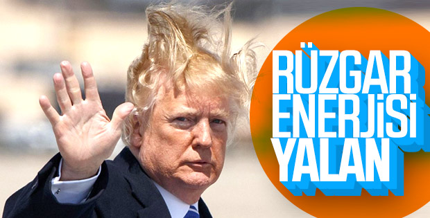 Trump'tan rüzgar enerjisine veto
