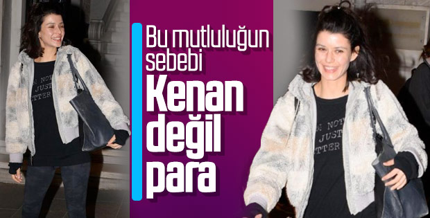 Beren Saat'in yüzü gülmeye başladı