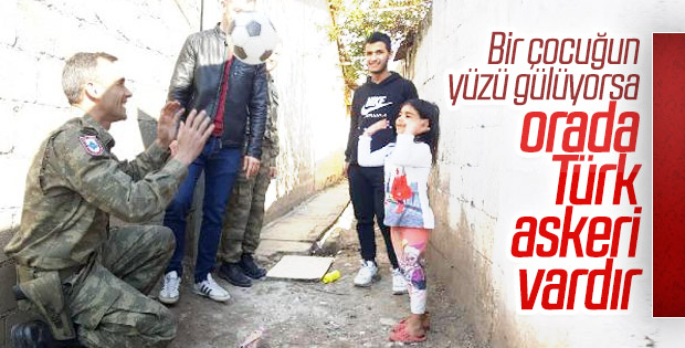 Türk askerinden Kosova'da 500 aileye yardım