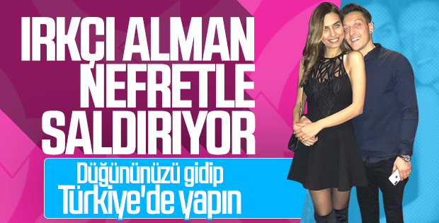 Mesut Özil ile Amine Gülşe Alman medyasının hedefinde