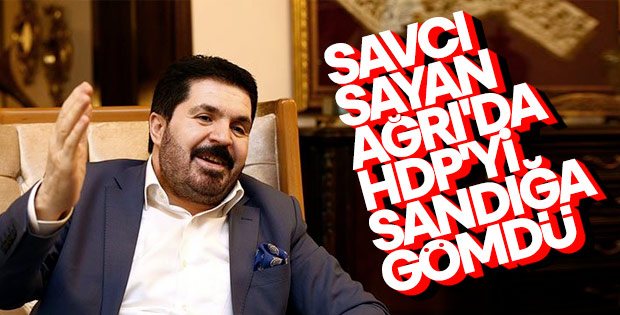 AK Parti adayı Savcı Sayan Ağrı'da kazandı