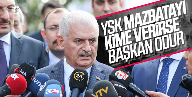 Binali Yıldırım'dan ilk açıklama