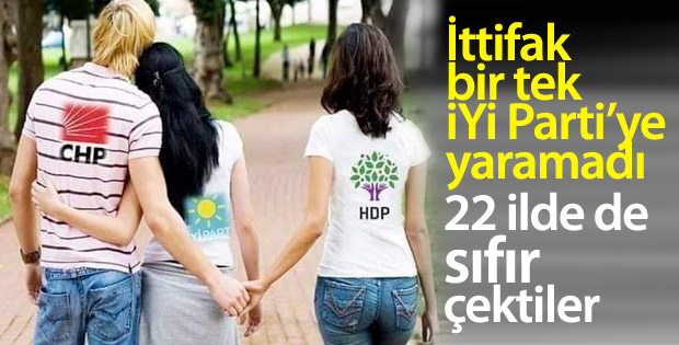 İyi Parti'ye ittifak yaramadı