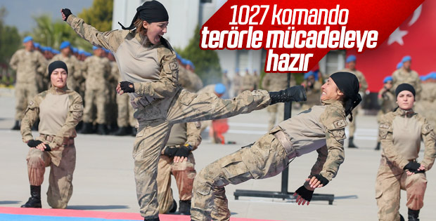 Jandarma uzman erbaşlar yemin etti