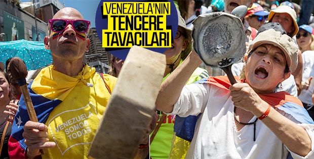 Venezuela'da muhalifler sokaklara çıktı