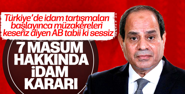 Mısır'da 7 muhalif hakkında idam kararı