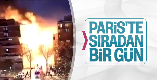 Paris'te patlama