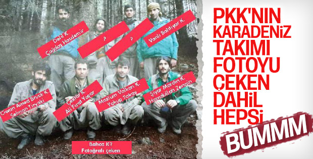 Teröristlere Karadeniz'de nefes yok