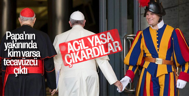 Vatikan cinsel taciz için yasa çıkardı