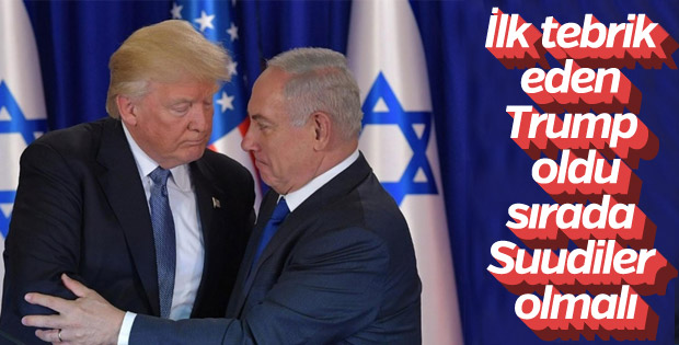Trump, Netanyahu'yu tebrik etti