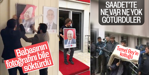Saadet'in binasında icra işlemi gerçekleşti