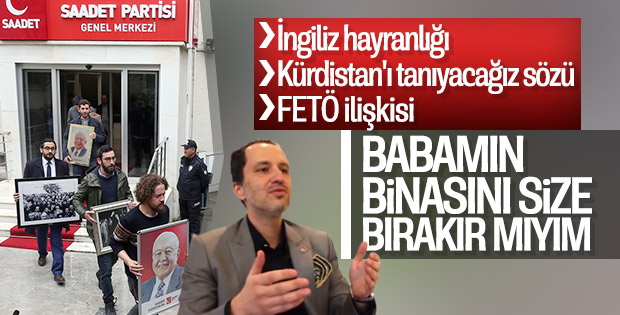 Fatih Erbakan'dan Saadet Partisi'ne salvolar