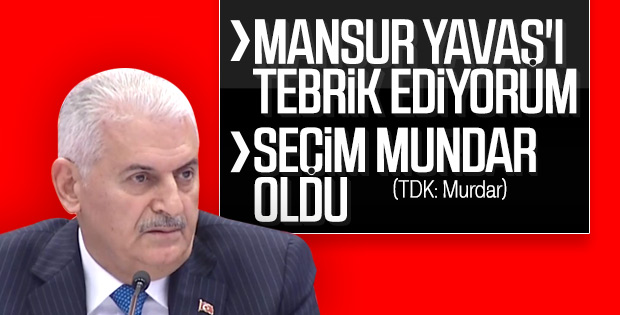 Binali Yıldırım: Seçimleri bu hale getiren rakip adaydır