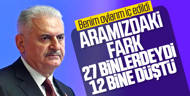 Binali YÄ±ldÄ±rÄ±m: Oylar iÃ§ edildi