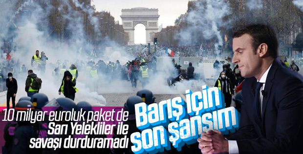 Macron barış için son adımı atacak
