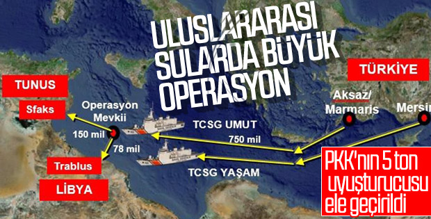 İçişleri Bakanlığı: 5 ton toz esrar ele geçirildi