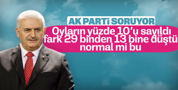 AK Parti oy farkının kapandığına dikkat çekiyor