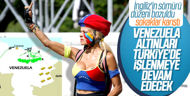 Venezuela altın satarak ayakta duruyor