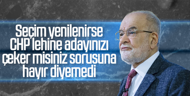 Karamollaoğlu'na İstanbul adayını çekme ihtimali soruldu