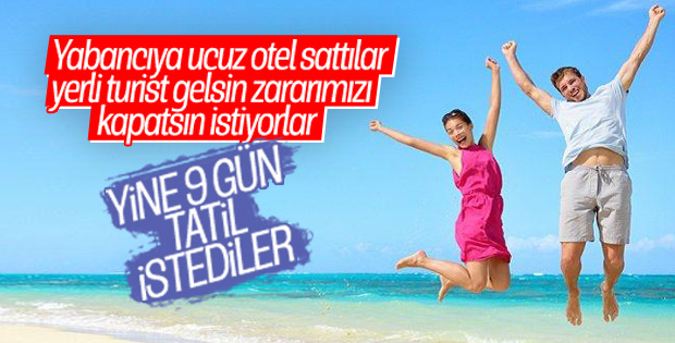 Turizmcilerin 9 günlük tatil beklentisi