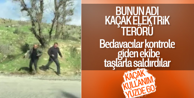 Şırnak'ta kaçak kontrolüne giden görevlilere saldırı