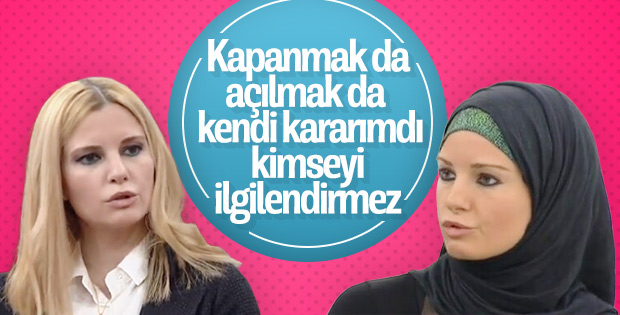 Burcu Çetinkaya açılma kararını eleştirenlere cevap verdi