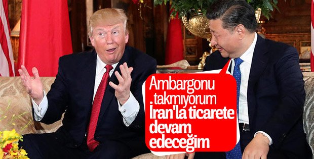 Çin, ABD'nin İran kararını tanımayacak