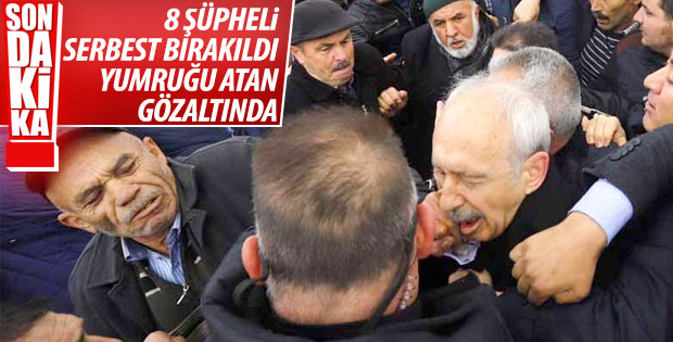 Kılıçdaroğlu'na saldıran kişinin sorgusu devam ediyor