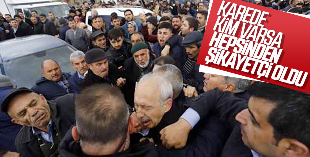 CHP Lideri kendisine saldıran 9 kişiden şikayetçi oldu