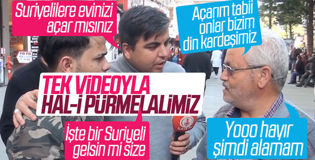 Antalya'da 'Suriyelileri evinize alır mısınız' deneyi