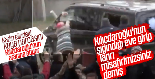 Kılıçdaroğlu'nun aracına saldıran kadın yanına da gitmiş