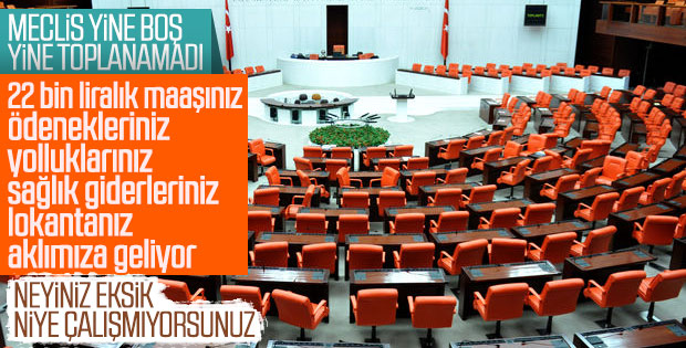 Meclis 2 aydır çalışmıyor