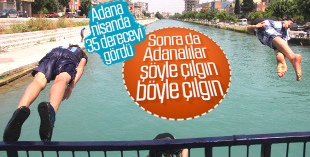 Adana'ya yaz geldi