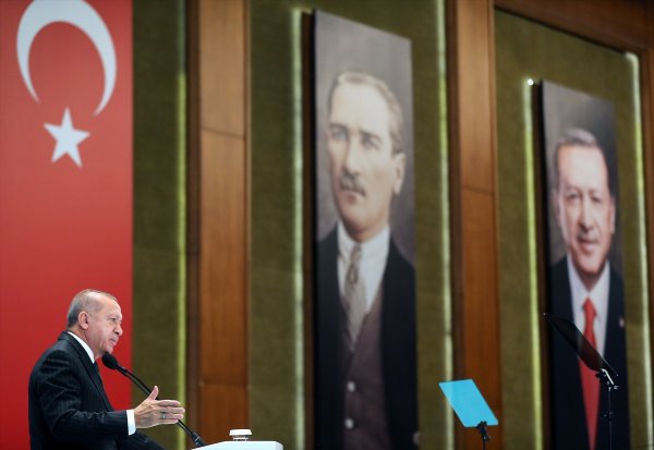 Cumhurbaşkanı Erdoğan, Kızılcahamam'da konuşuyor