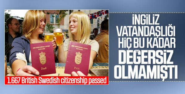Brexit, İngilizleri İsveç vatandaşı olmaya zorluyor