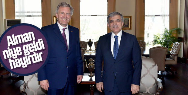 Abdullah Gül, eski Almanya Cumhurbaşkanı ile görüştü