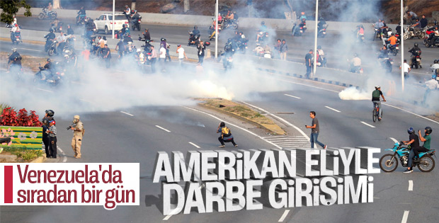 Venezuela'da darbe girişimi