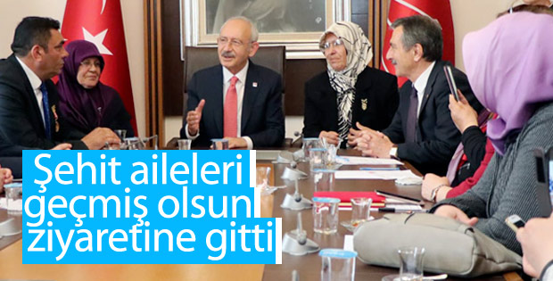 Şehit ailelerinden Kılıçdaroğlu'na destek